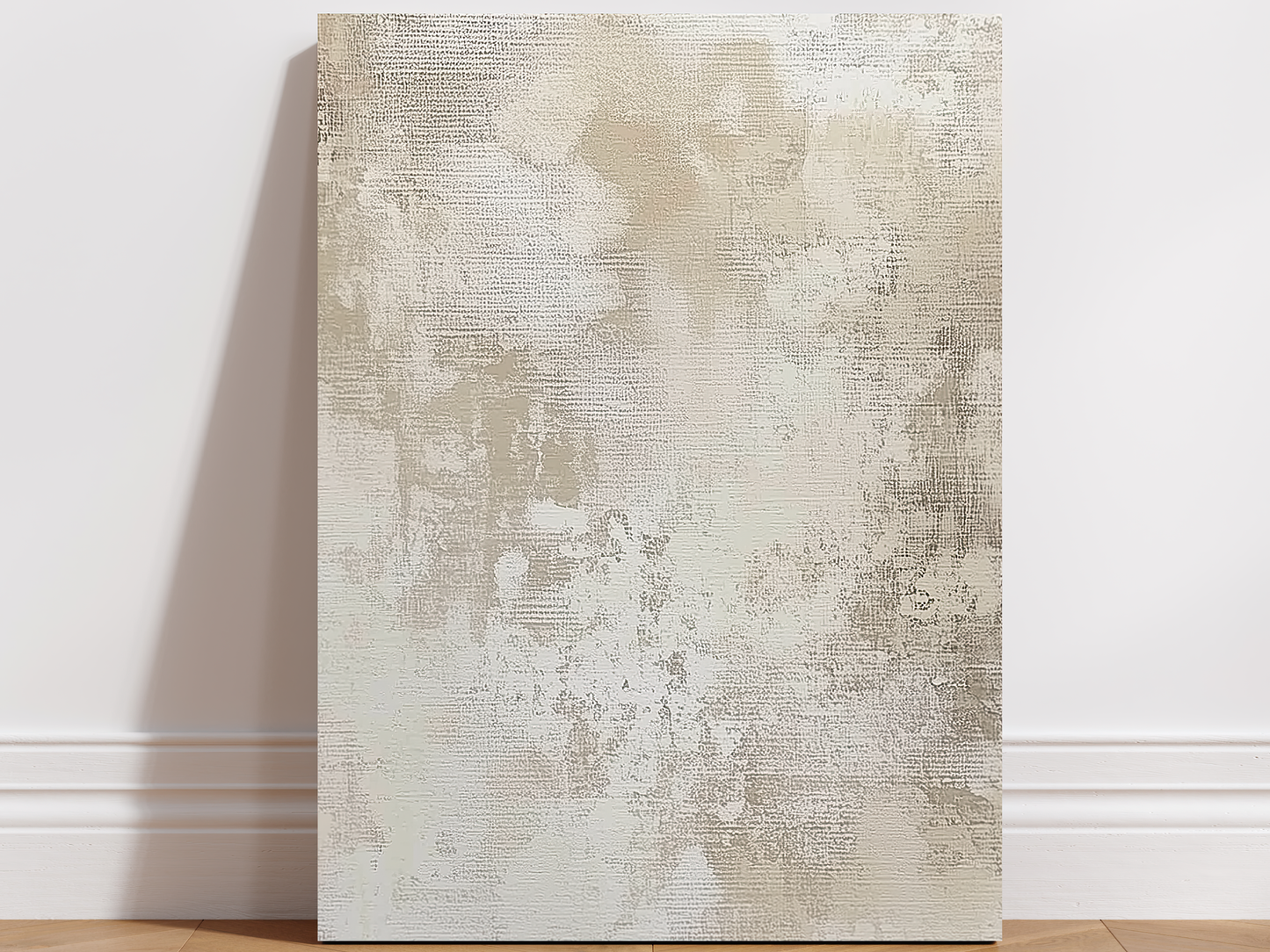 Ethereal Patina wooden wall art detail showing texture