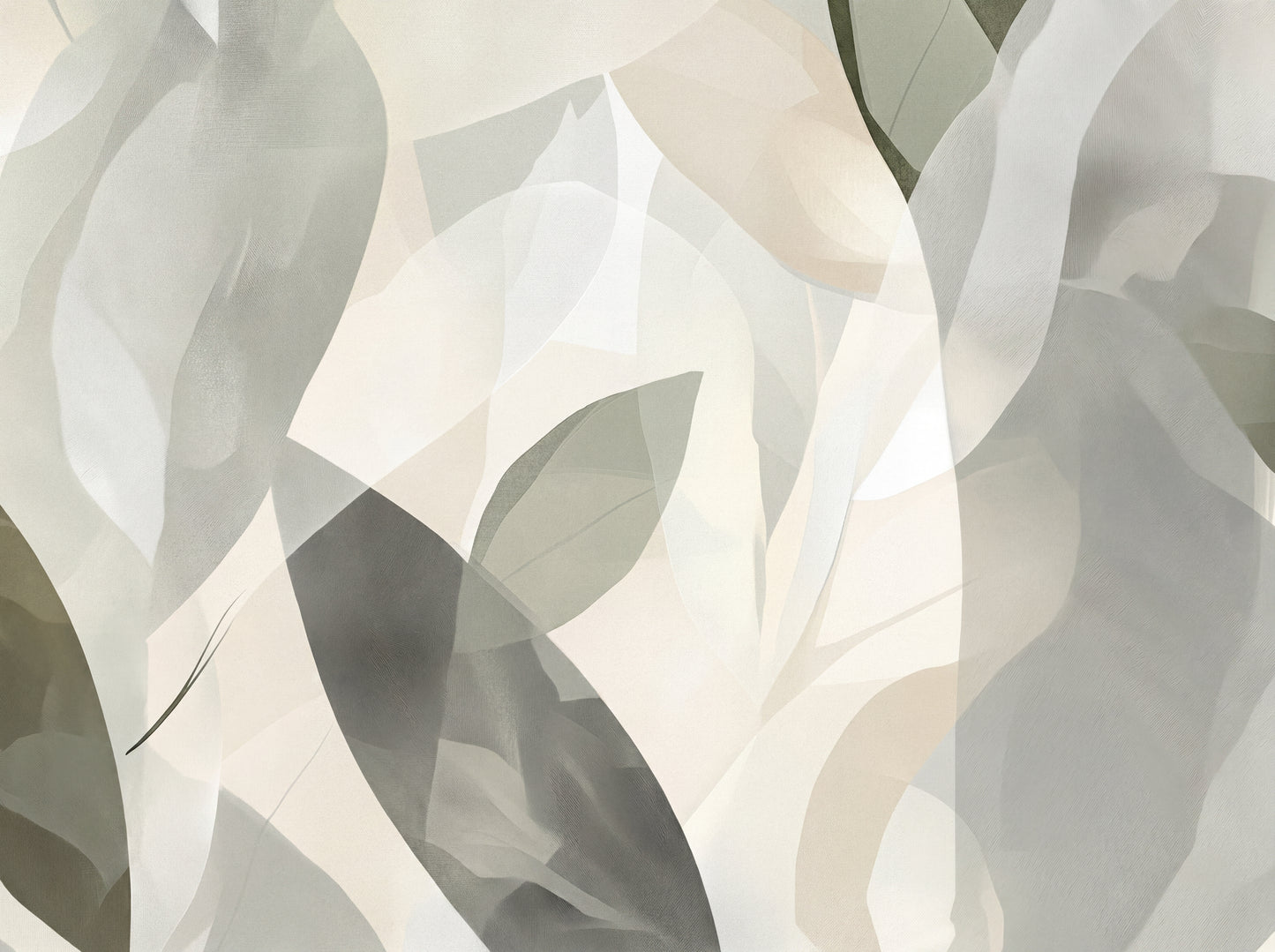 Midori Whisper wallpaper detail showing canvas finish texture
