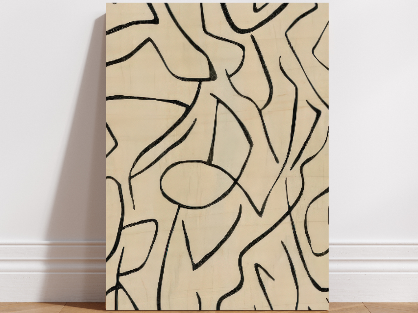 Nagare Lines Wood Wall Art