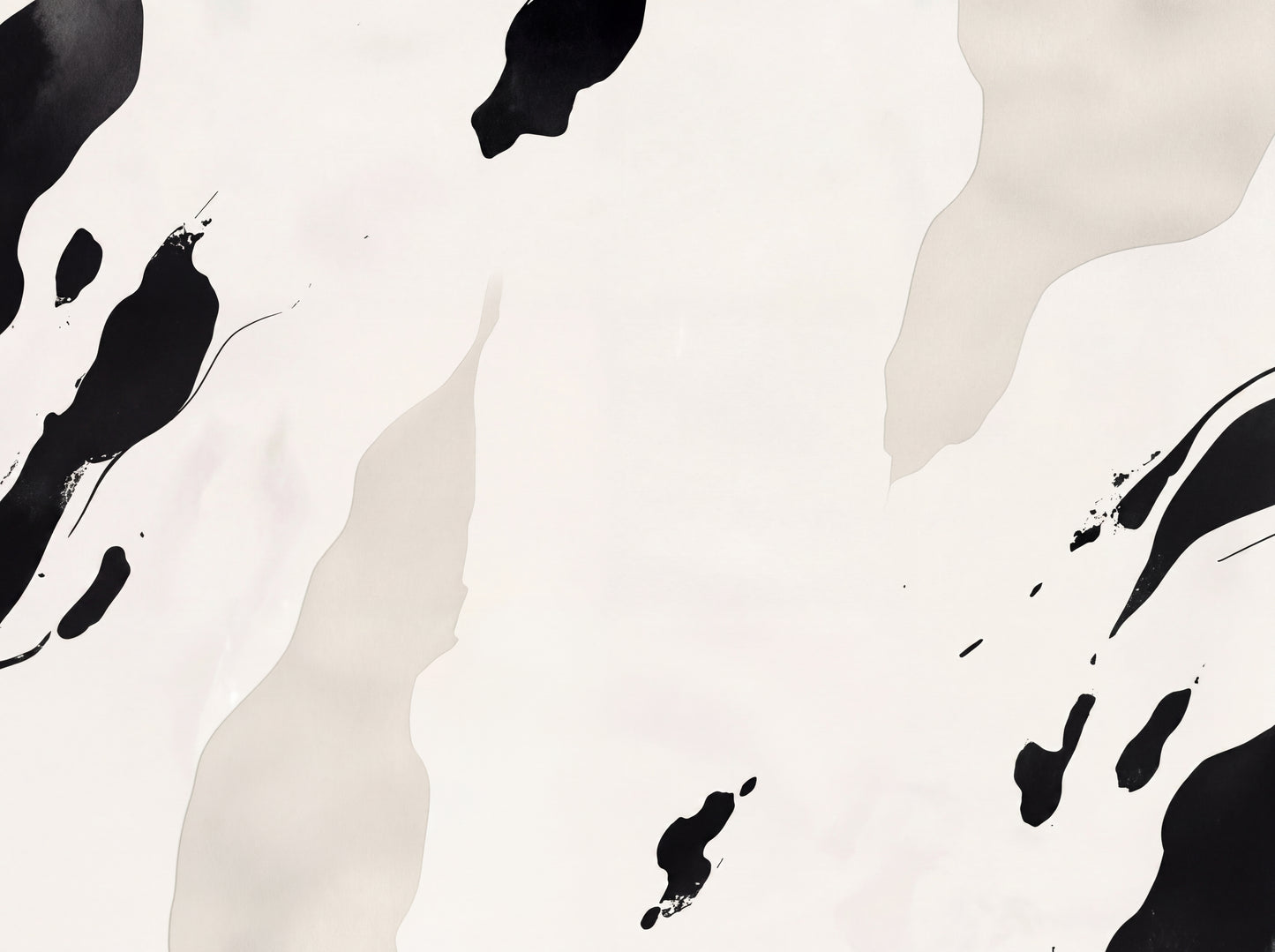 Sumi Flow wallpaper detail showing canvas finish texture