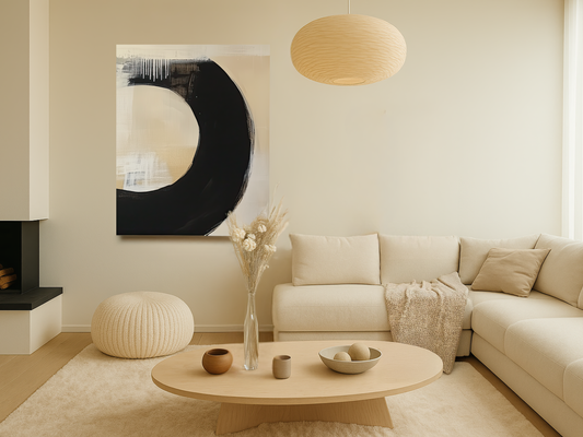 Zen Eclipse Wooden Wall Art
