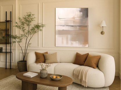 Misted Calm Wooden Wall Art