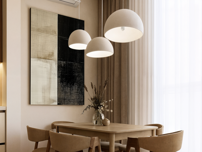 Monochrome Balance Wood Wall Art