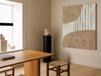 Harvest Flow wooden wall art additional product photo
