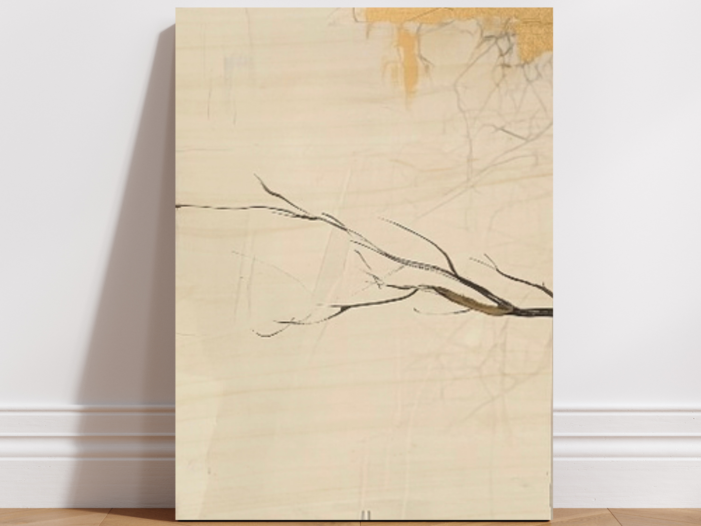 Quiet Branches Wooden Wall Art