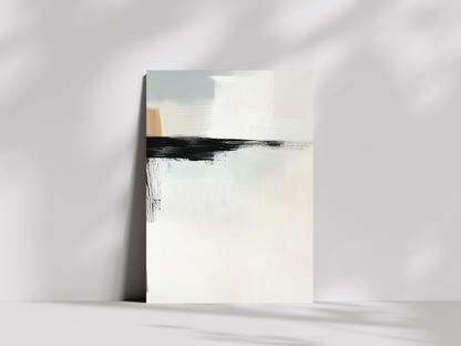 Silent Horizon Wooden Wall Art