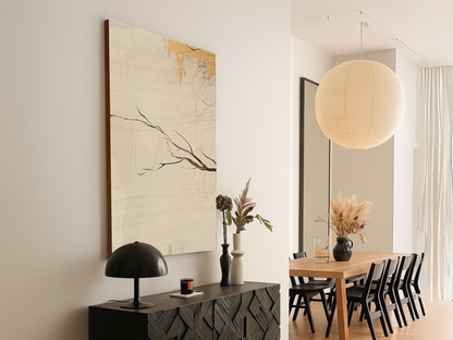 Quiet Branches Wooden Wall Art