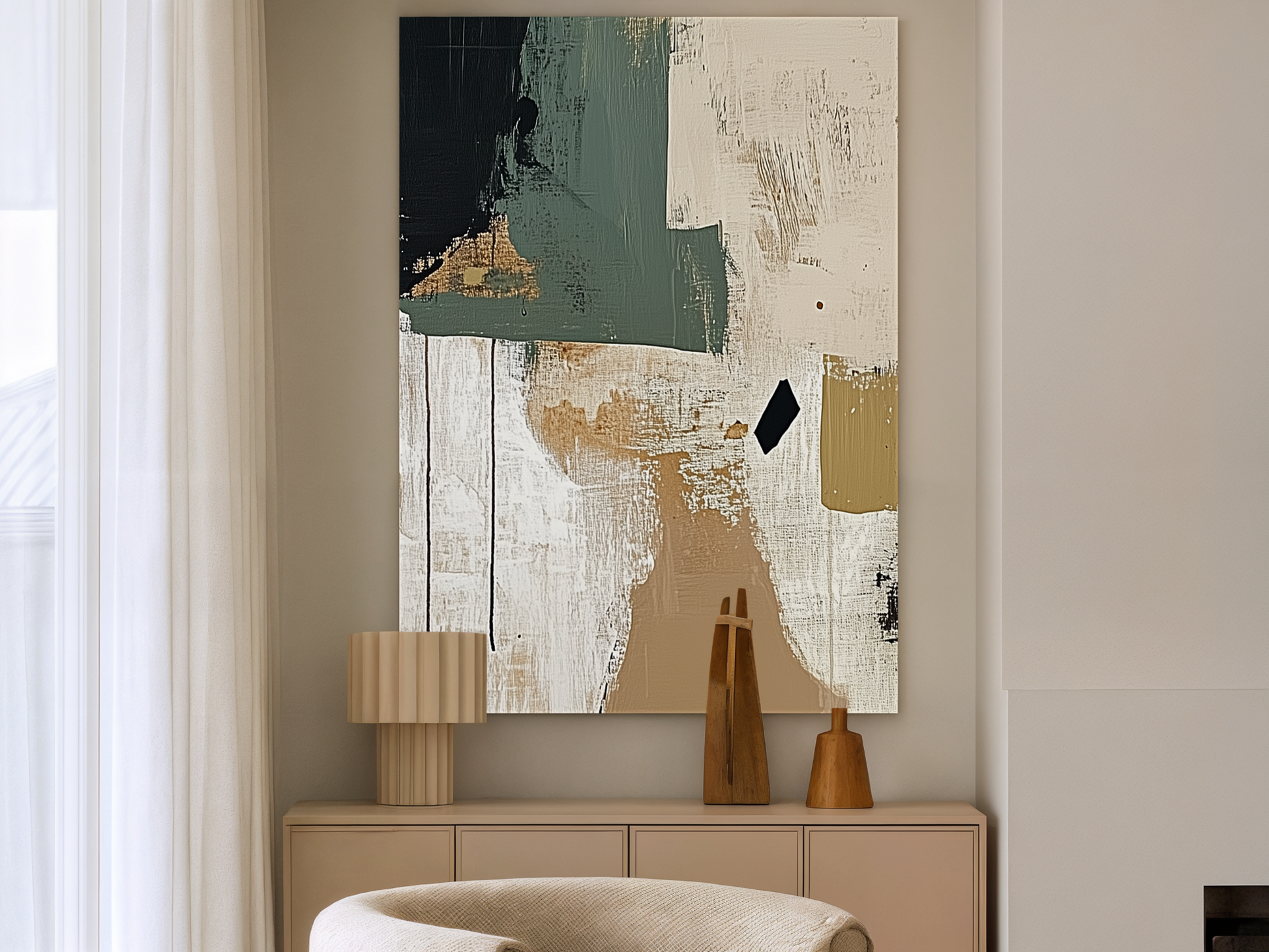 Echoes of Earth wooden wall art additional product photo