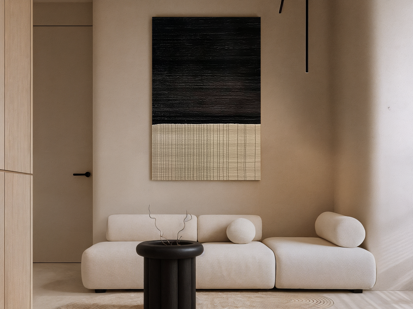 Midnight Horizon Wood Wall Art