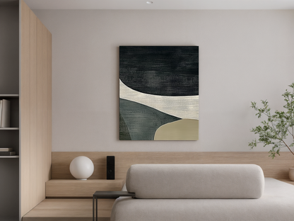 Tranquil Flow Wood Wall Art