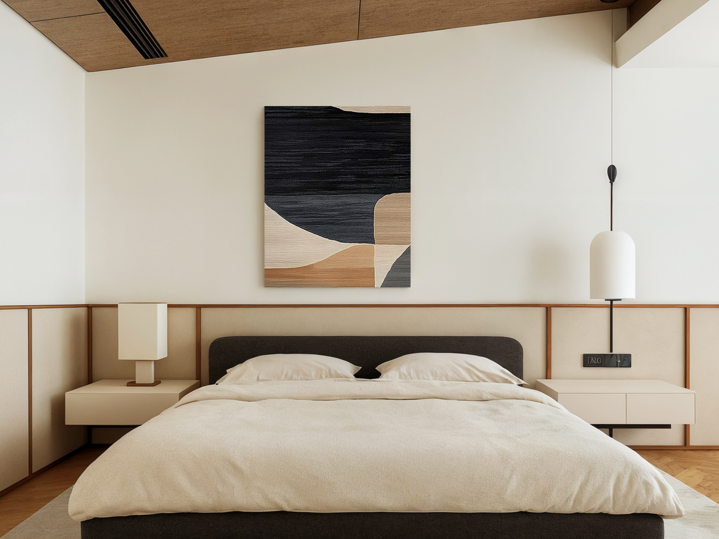 Desert Silhouettes Wood Wall Art