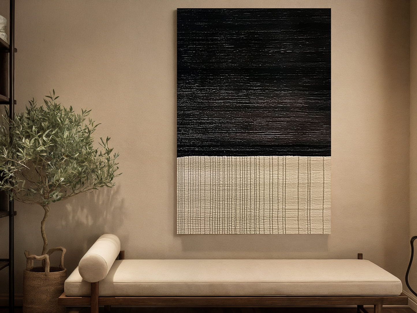 Midnight Horizon Wood Wall Art