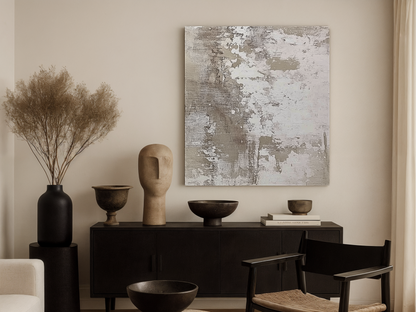 Whispered Relics Wooden Wall Art