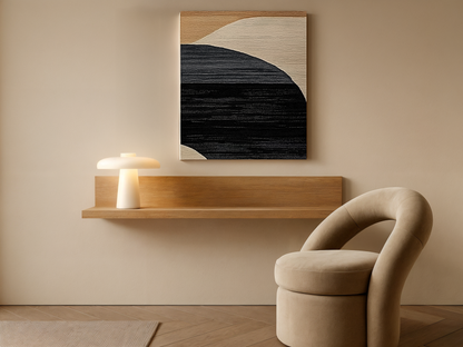 Sunset Waves Wood Wall Art