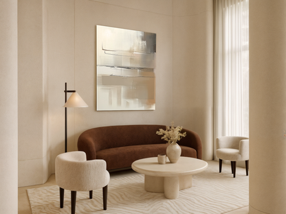 Misted Calm Wooden Wall Art