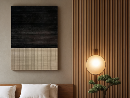 Midnight Horizon Wood Wall Art