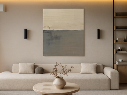 Muted Reflection Wooden Wall Art