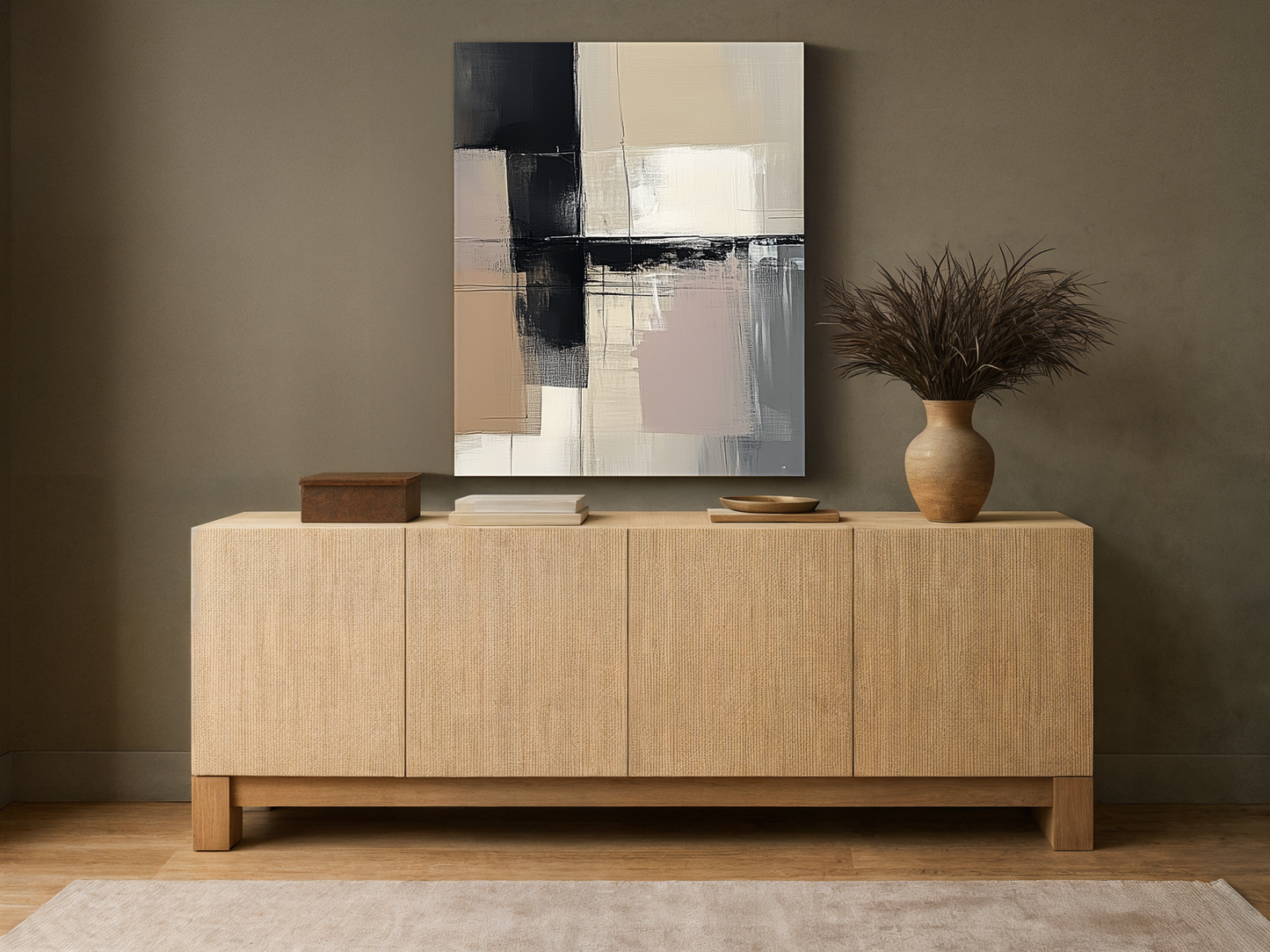 Abstract Balance Wooden Wall Art