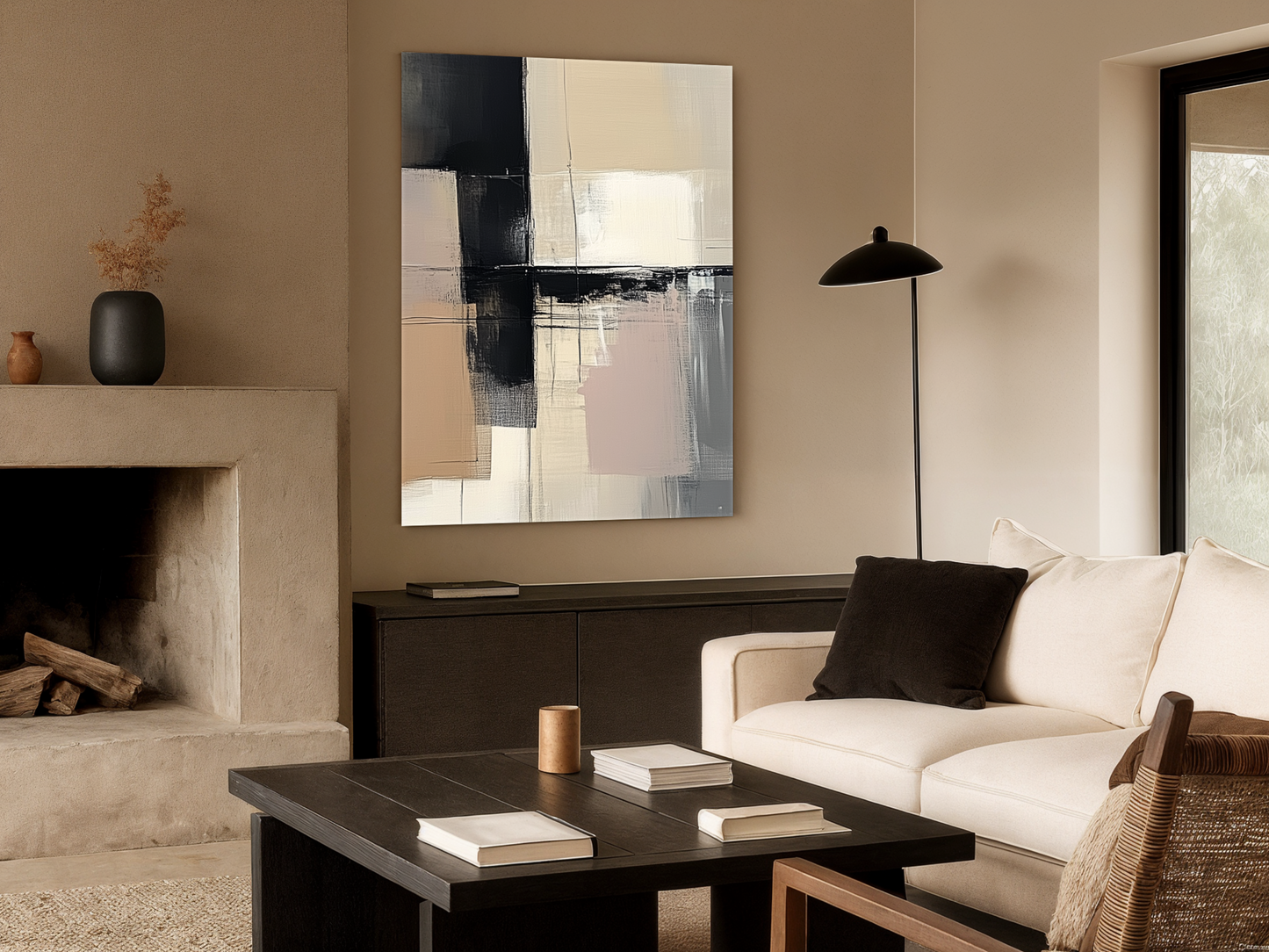 Abstract Balance Wooden Wall Art