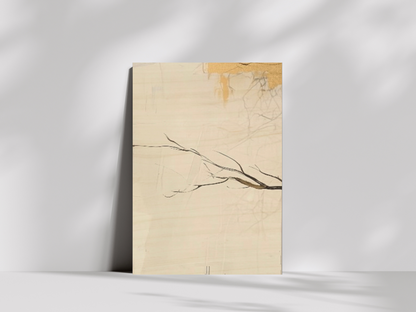 Quiet Branches Wooden Wall Art