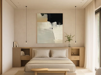 Tranquil Divide Wooden Wall Art