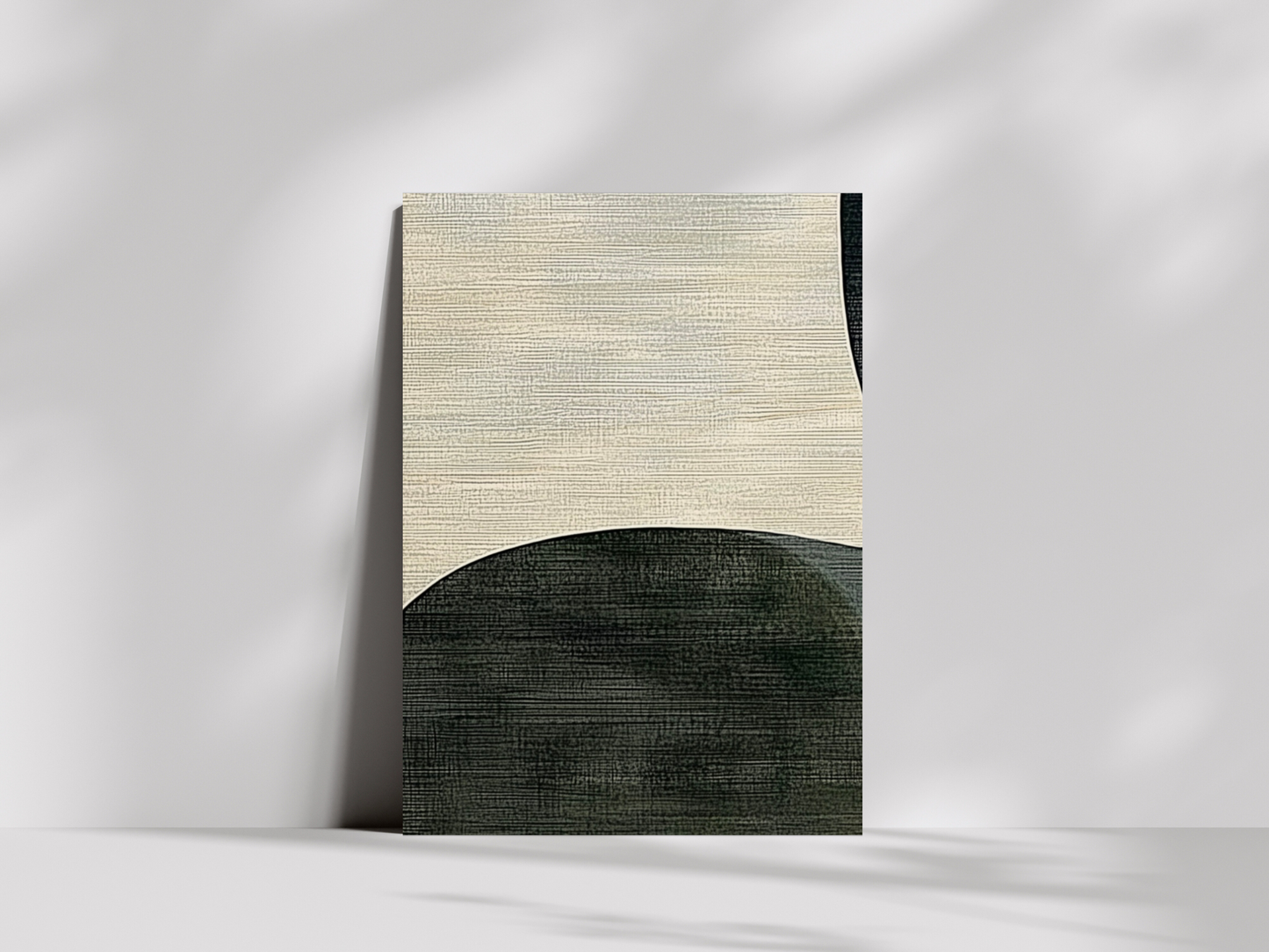 Emerald Drift wooden wall art additional product photo