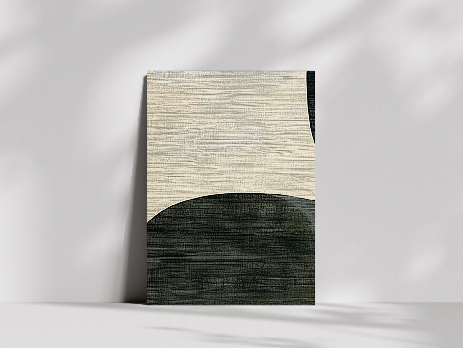 Emerald Drift wooden wall art additional product photo