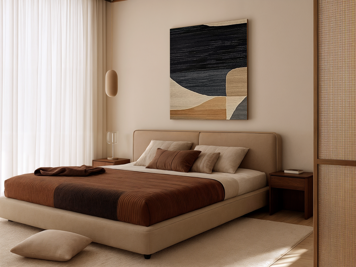 Desert Silhouettes Wood Wall Art