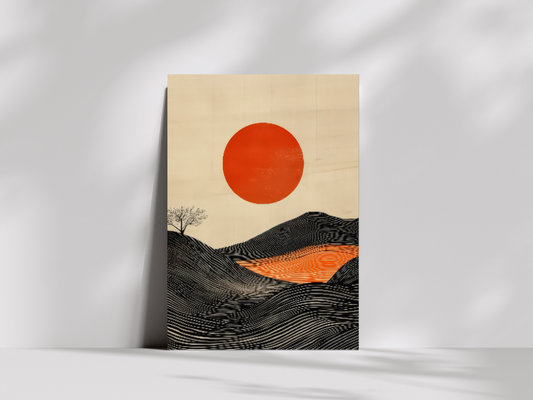 Asahi Valley Wood Wall Art