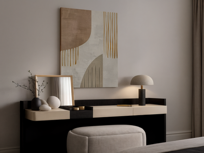 Golden Cascade wooden wall art additional product photo