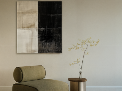 Monochrome Balance Wood Wall Art