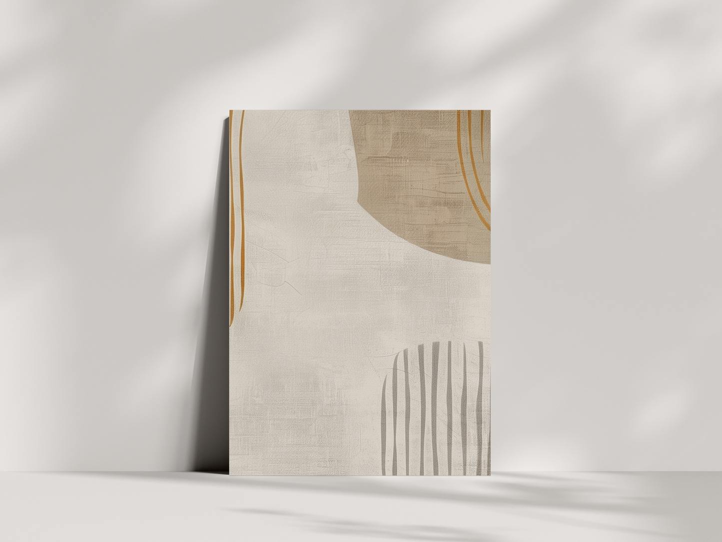 Serene Threads Wood Wall Art