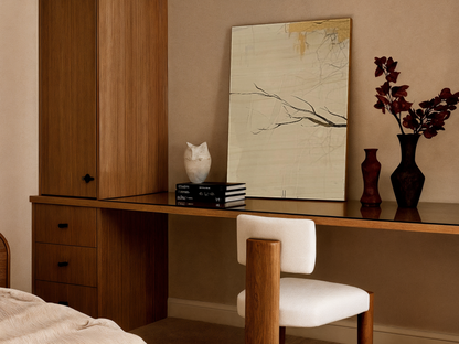 Quiet Branches Wooden Wall Art