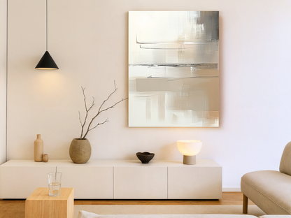 Misted Calm Wooden Wall Art