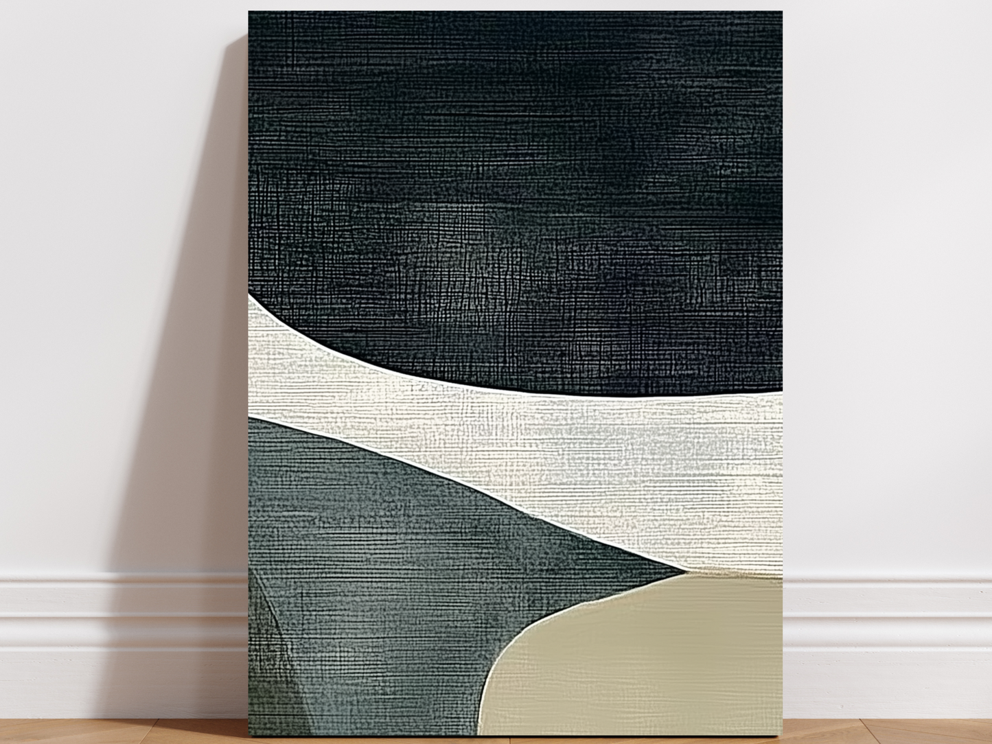 Tranquil Flow Wood Wall Art