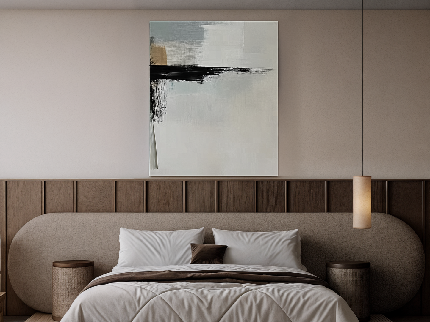 Silent Horizon Wooden Wall Art