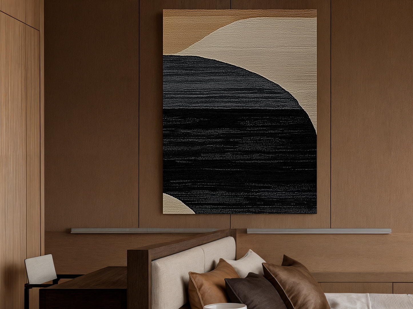 Sunset Waves Wood Wall Art