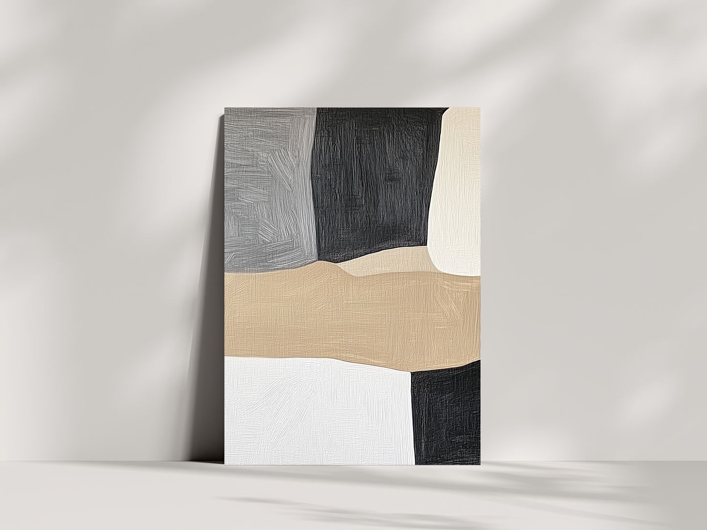 Elemental Harmony Wooden Wall Art