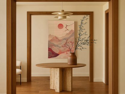 Ethereal Bloom Wooden Wall Art