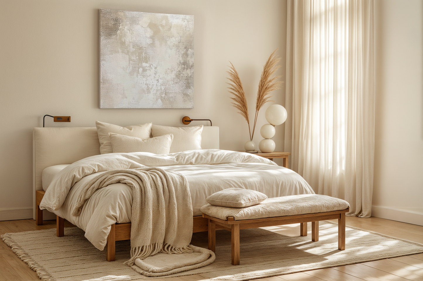 Ethereal Patina Wooden Wall Art