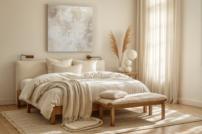 Ethereal Patina Wooden Wall Art