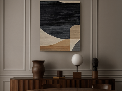 Desert Silhouettes Wood Wall Art