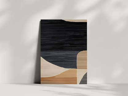 Desert Silhouettes Wood Wall Art