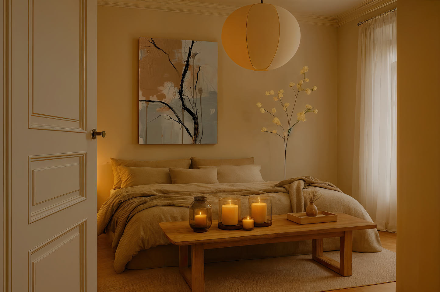 Golden Bough Wooden Wall Art