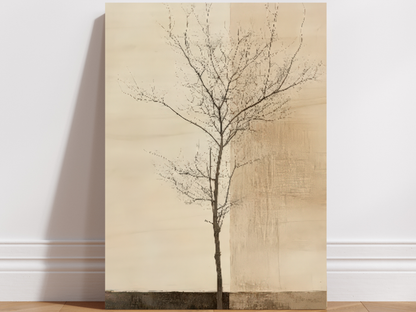 Kodachi Stillness wooden wall art detail showing texture