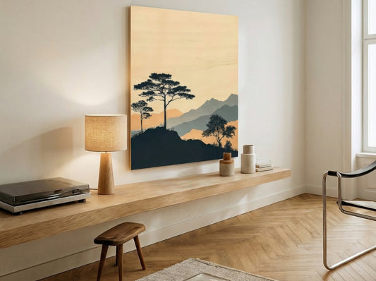 Matsu Horizon Wood Wall Art