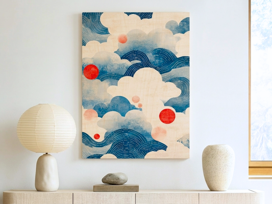 Nami Skyline Wood Wall Art