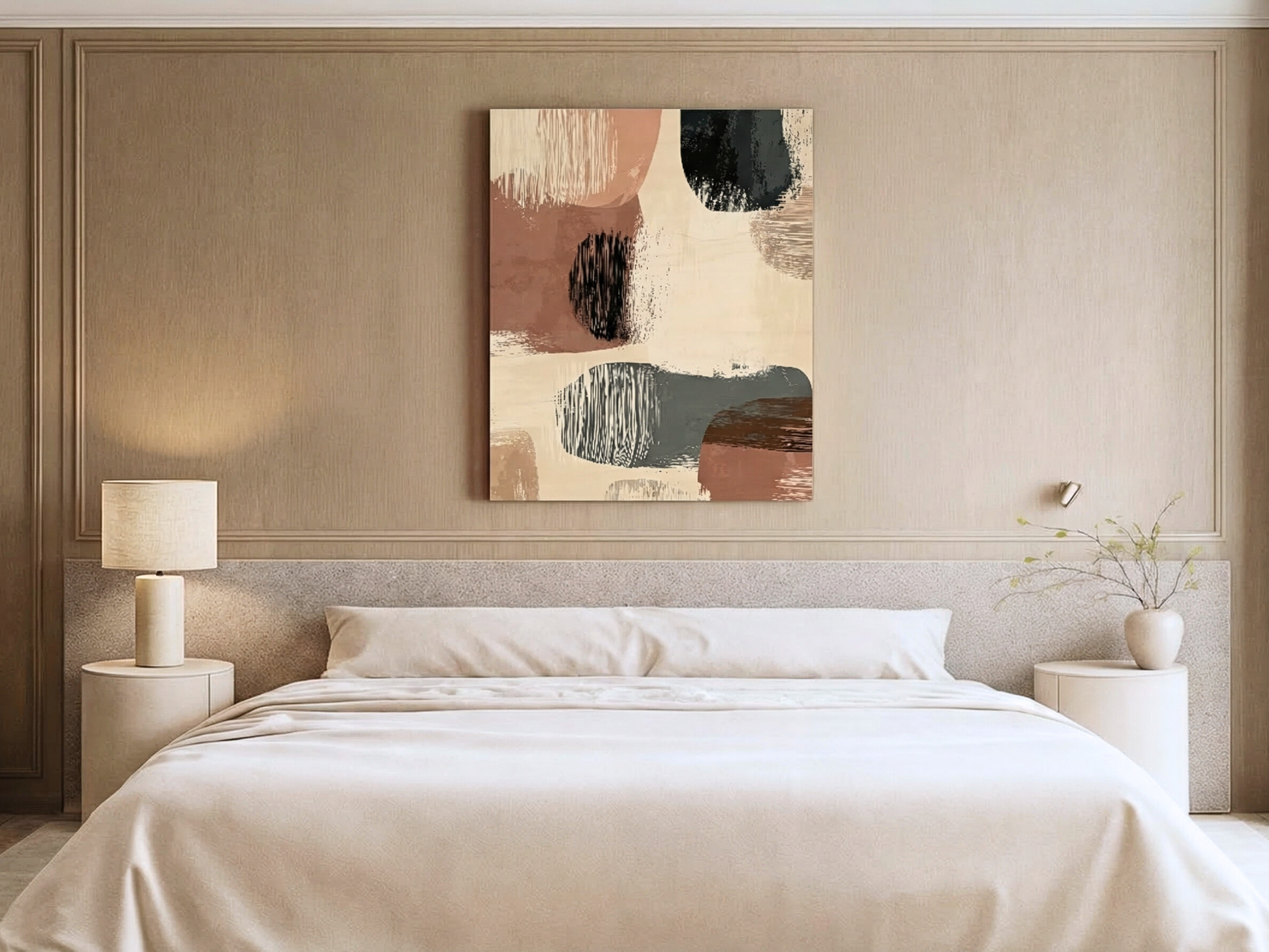 Saki Earth wooden wall art additional product photo