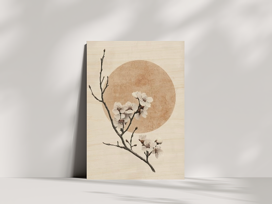 Sakura Solstice Wooden Wall Art