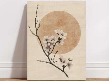 Sakura Solstice Wooden Wall Art